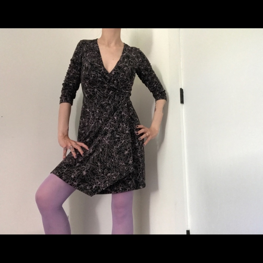 New York & Company Classic Wrap Dress Y2K - Picture 5 of 11